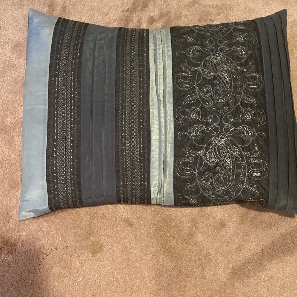 Blue fancy pillow Cases